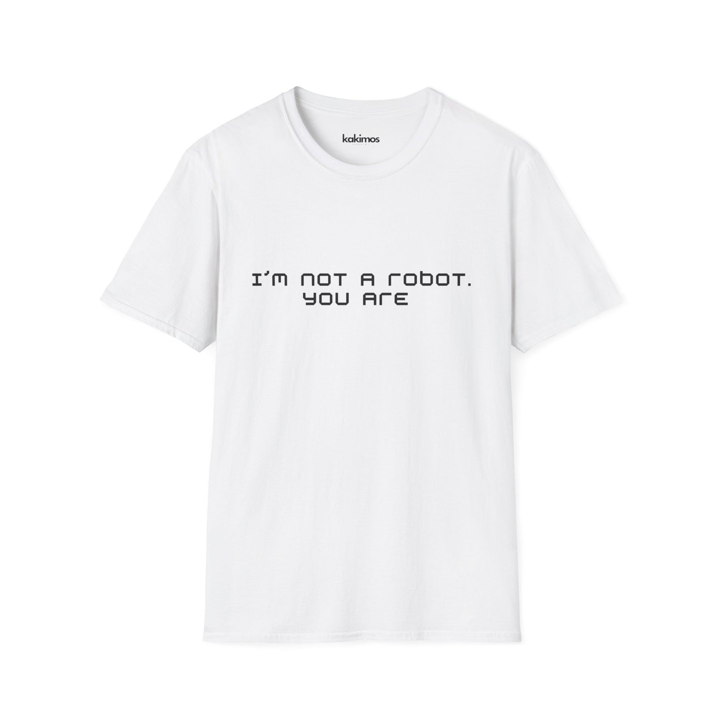 T-Shirt Unisex - I'm not a Robot