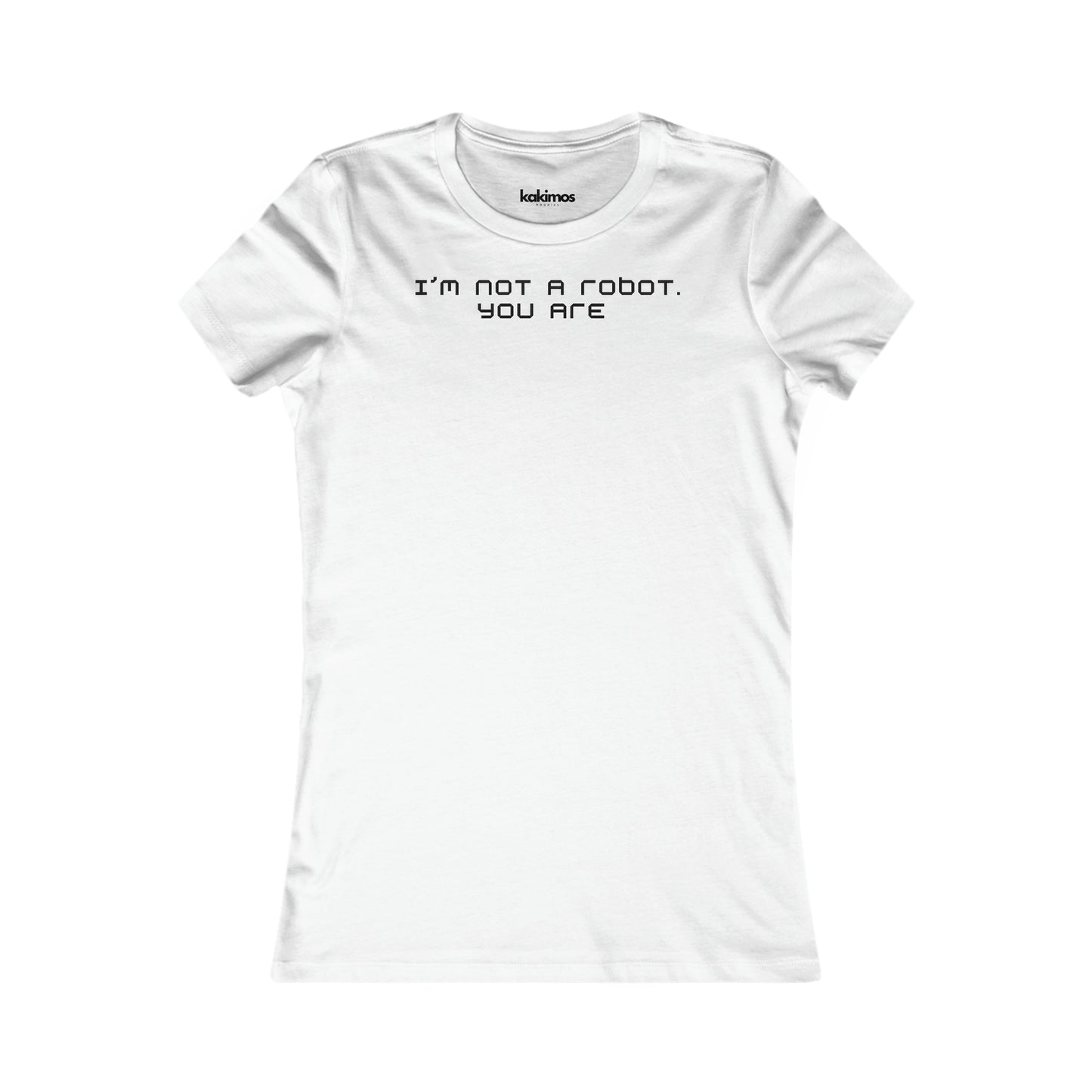 T-shirt Femme - I'm not a Robot