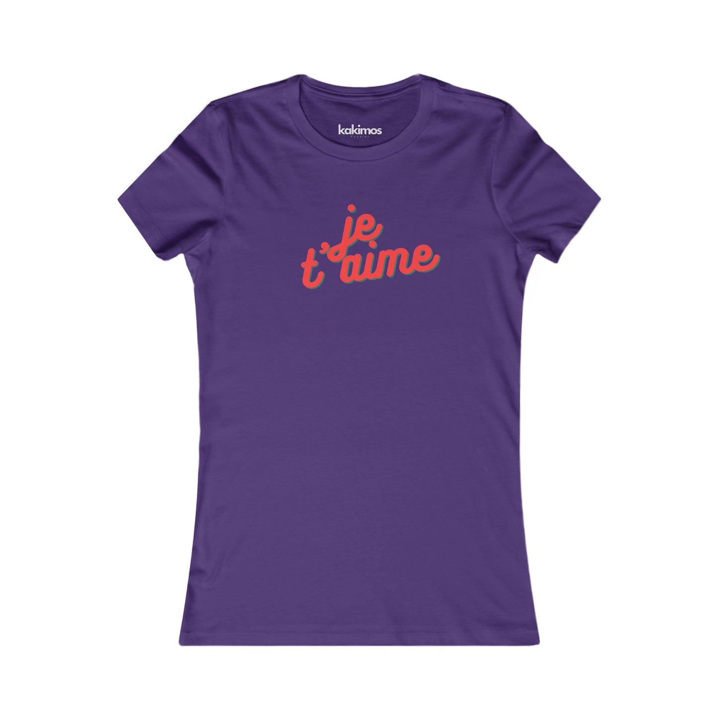 T-shirt Femme - Je t'aime