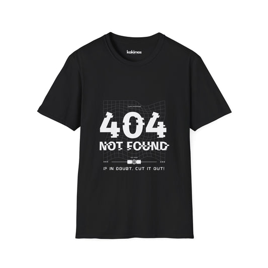 T-shirt Unisexe - Geek, 404 not found