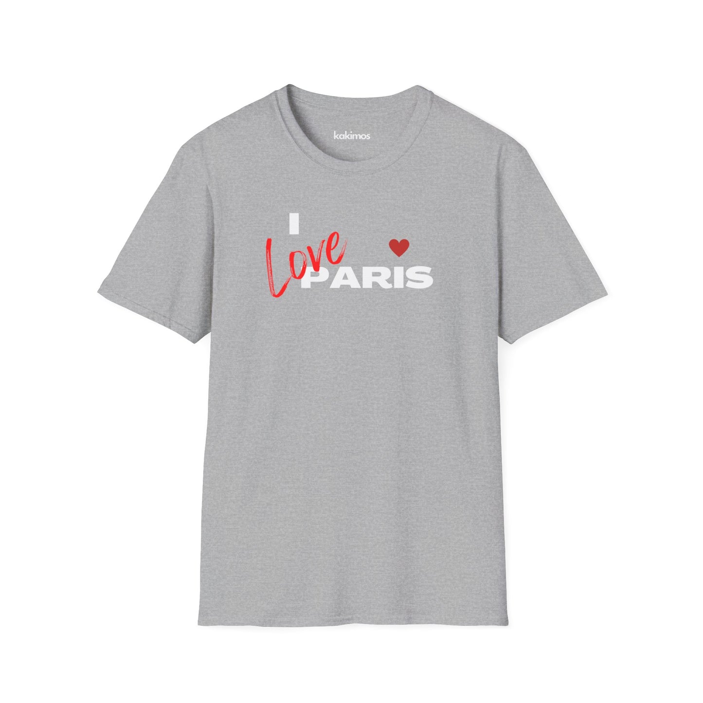 T-Shirt Unisex - I love paris