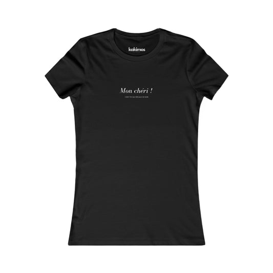 T-shirt Femme - Mon chéri c'est toi qui régale ce soir