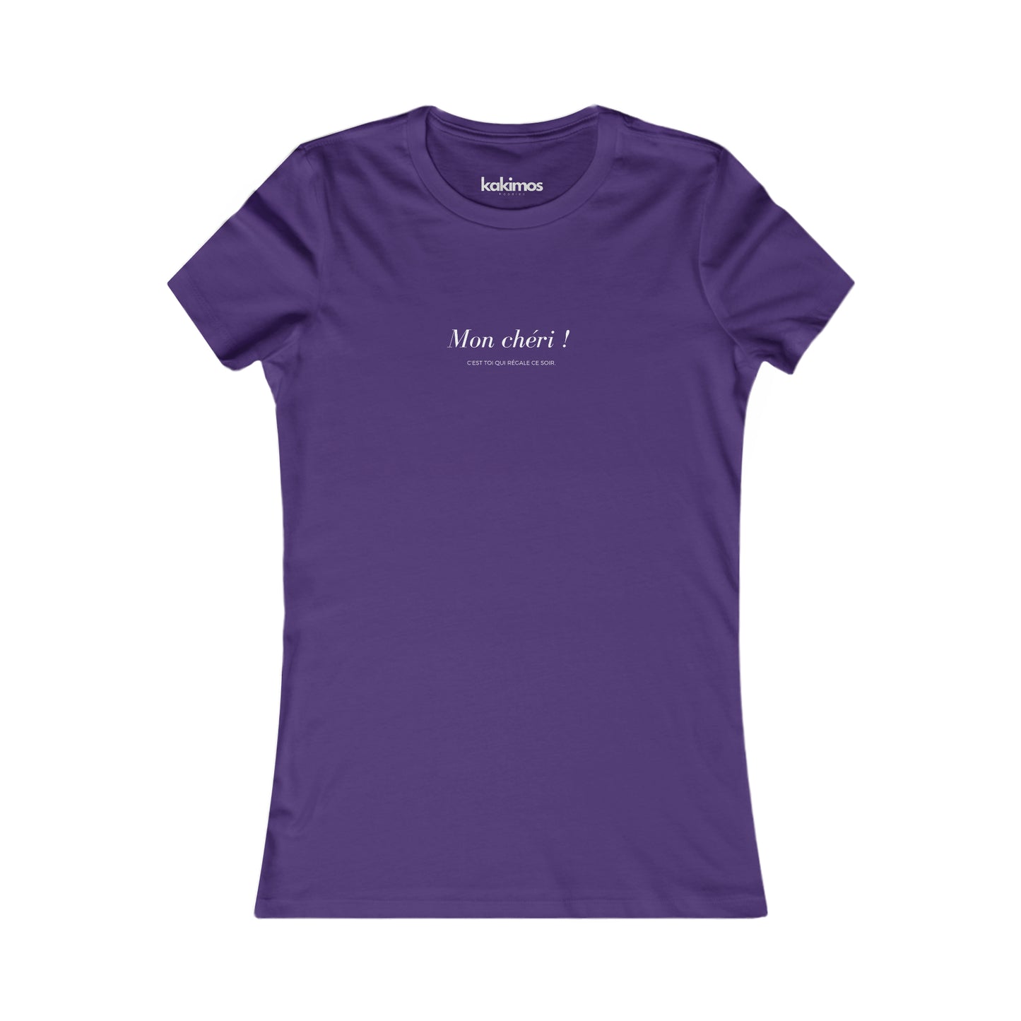 T-shirt Femme - Mon chéri c'est toi qui régale ce soir