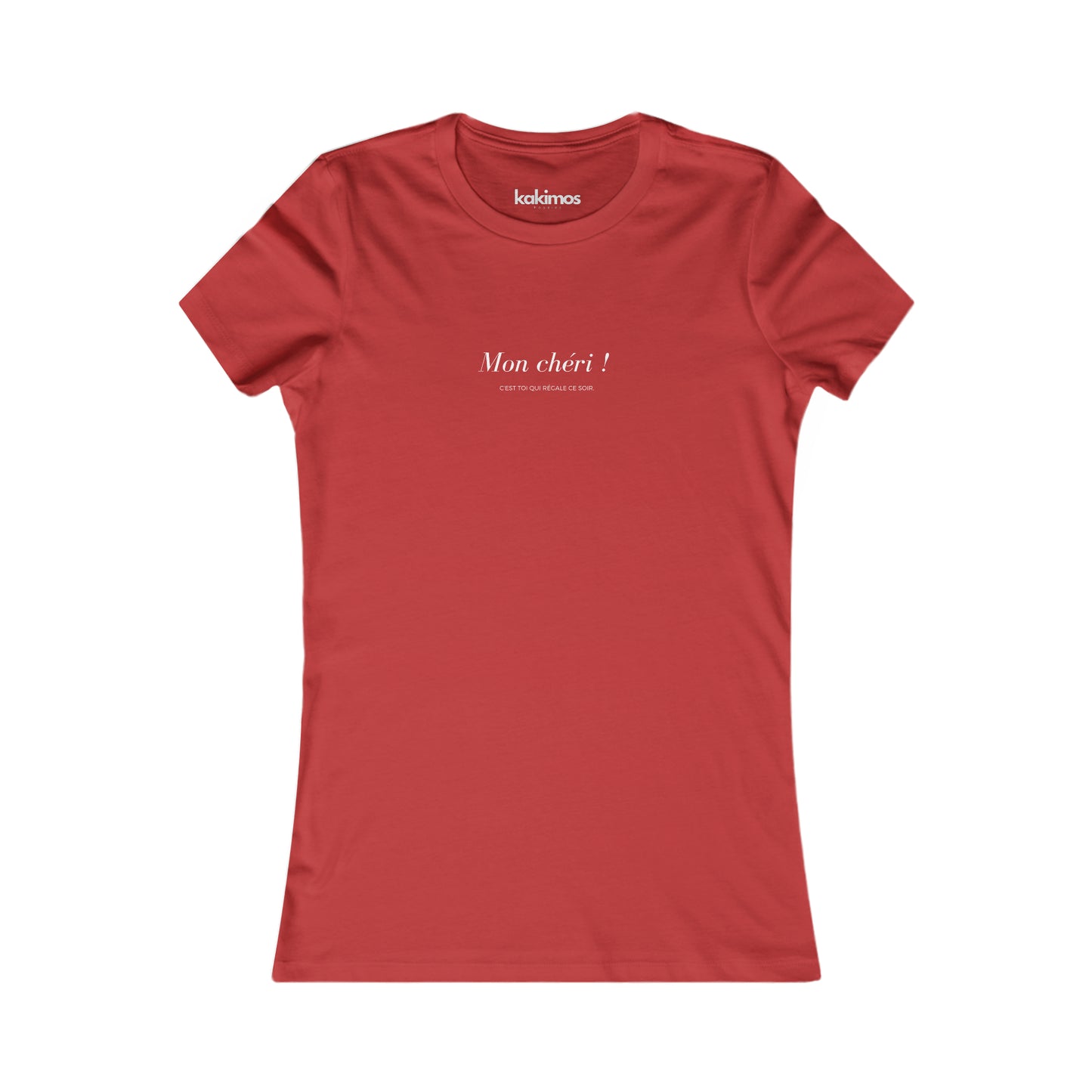T-shirt Femme - Mon chéri c'est toi qui régale ce soir
